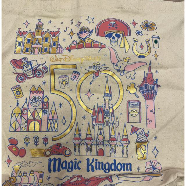 Disney(ディズニー)のWDW 50周年　スタバ　おまけつき エンタメ/ホビーのおもちゃ/ぬいぐるみ(キャラクターグッズ)の商品写真