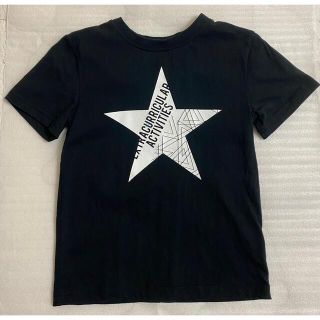 シマムラ(しまむら)の美品⭐️Tシャツ　ブラック　120(Tシャツ/カットソー)