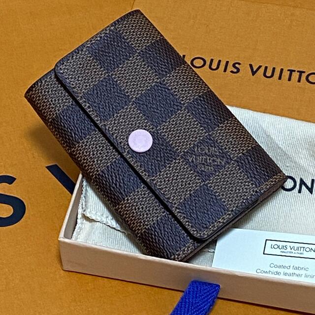 LOUIS VUITTON(ルイヴィトン)の正規品　ルイヴィトン　ミュルティクレ6 ダミエ6連キーケース レディースのファッション小物(キーケース)の商品写真