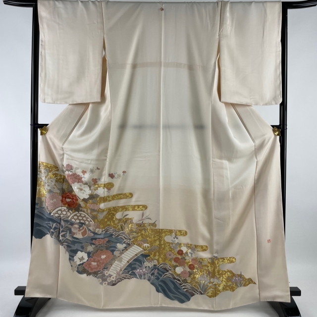 色留袖 美品 名品 165cm 66.5cm 正絹