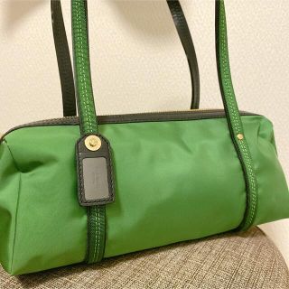 ケイトスペードニューヨーク(kate spade new york)の<kate spade NEW YORK>ミニボストン型 グリーンバッグ(ハンドバッグ)