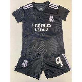 160cm レアル・マドリード　ベンゼマ　子供サッカーユニフォーム(Tシャツ/カットソー)