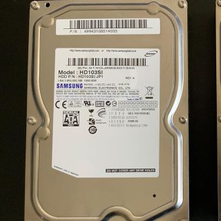 サムスン(SAMSUNG)のSAMSUNG  3.5インチHDD 1GB (PCパーツ)