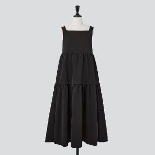 フォクシー(FOXEY)のFOXEY❤️42 新作完売ドレス【ROSALINE DRESS】ブラック(ロングワンピース/マキシワンピース)