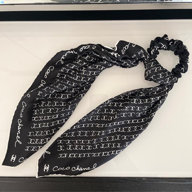 CHANEL / シャネル シュシュ スカーフ ヘアアクセサリー duniasapi.com