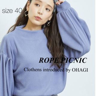 ロペピクニック(Rope' Picnic)の*ロペピクニック ボートネックカットソー 40*ROPE  PICNIC(カットソー(長袖/七分))