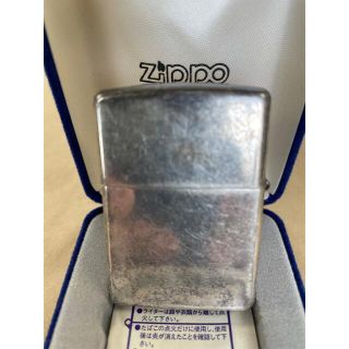 ジッポー(ZIPPO)のジッポ、スターリングシルバー(タバコグッズ)