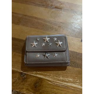 ジミーチュウ(JIMMY CHOO)のジミーチュウ　三つ折り財布　スタッズ　ウォレット(財布)