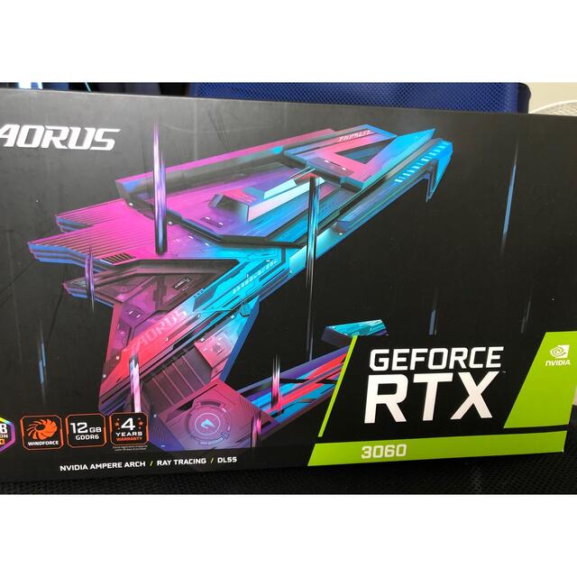 GIGABYTE AORUS GeForce RTX 3060 Elite  スマホ/家電/カメラのPC/タブレット(PCパーツ)の商品写真