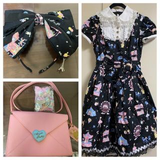 Angelic Pretty - angelic pretty マジカルエトワールOP （BK）4点 ...