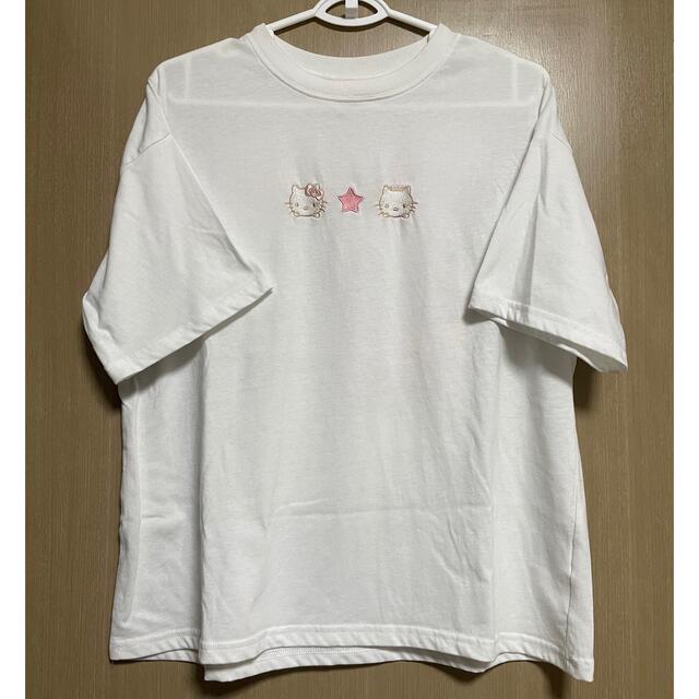 ハローキティ(ハローキティ)のハローキティ　Tシャツ レディースのトップス(Tシャツ(半袖/袖なし))の商品写真