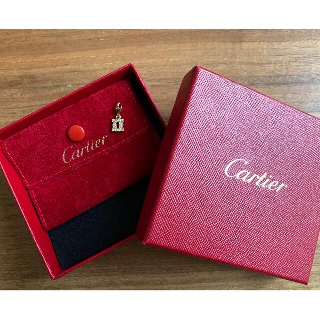 Cartier - カルティエ　Cartier Cチャーム ダイヤモンド　K18YG ベビーチャーム