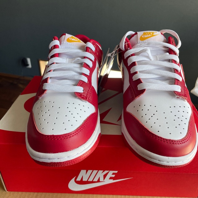 NIKE(ナイキ)のNike(ナイキ)Dunk(ダンク)"Gym Red"(ジムレッド) レディースの靴/シューズ(スニーカー)の商品写真