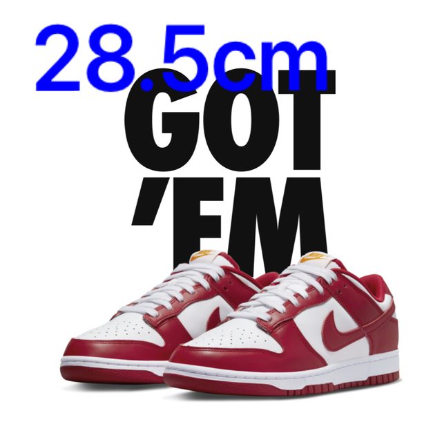 Nike Dunk Low "Gym Red"ナイキ ダンク 28.5