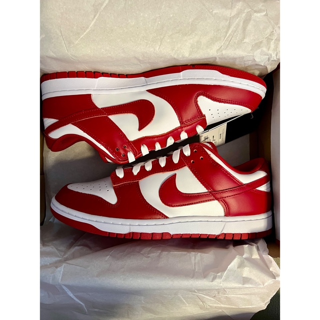 nike ダンク low レトロ Gym red