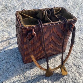 アメリヴィンテージ(Ameri VINTAGE)のvintage small bag(かごバッグ/ストローバッグ)