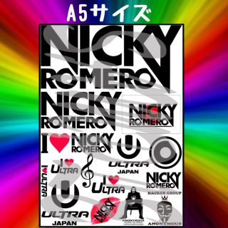 ウルトラジャパン♡A5♡Nicky Romero♡タトゥーシール♡2(音楽フェス)