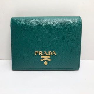 プラダ 財布(レディース)(グリーン・カーキ/緑色系)の通販 75点
