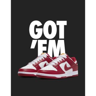 ナイキ(NIKE)のNike Dunk Low "Gym Red" 28cm(スニーカー)