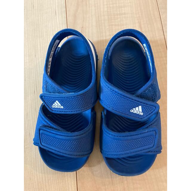 adidas サンダル　15cm キッズ/ベビー/マタニティのキッズ靴/シューズ(15cm~)(サンダル)の商品写真