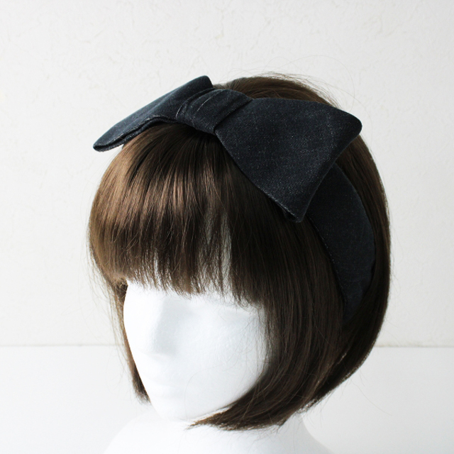 美品 2022SS今期 Jane Marple Dans Le Salon ジェーンマープル Cotton linen head ribbon コットンリネンヘッドリボン【2400012937574】