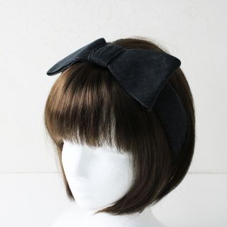 ジェーンマープル(JaneMarple)の美品 2022SS今期 Jane Marple Dans Le Salon ジェーンマープル Cotton linen head ribbon コットンリネンヘッドリボン【2400012937574】(その他)