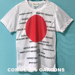 コムデギャルソン(COMME des GARCONS)の【COMME des GARCONS】日の丸デザイン Message TEE(Tシャツ(半袖/袖なし))