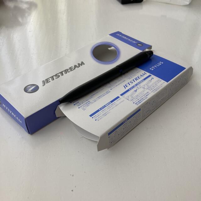 三菱鉛筆(ミツビシエンピツ)の『値下げ』ジェットストリーム　スタイラス　3色　本体黒色　タッチペン付き　未使用 エンタメ/ホビーのエンタメ その他(その他)の商品写真