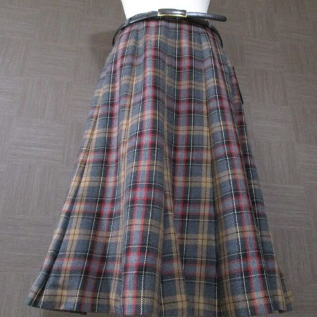 未使用 レリアン Leilian スカート 13+ 日本製 大きいサイズ