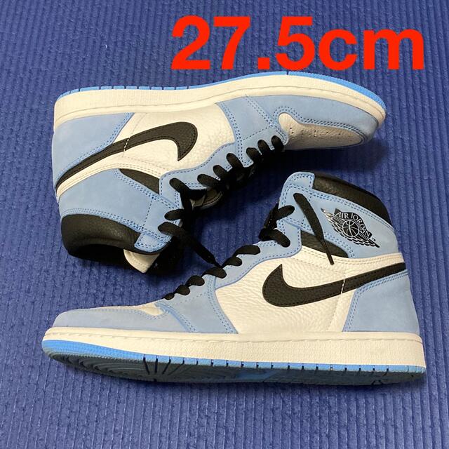 27.5 Nike AJ1  UNC ユニバーシティブルー