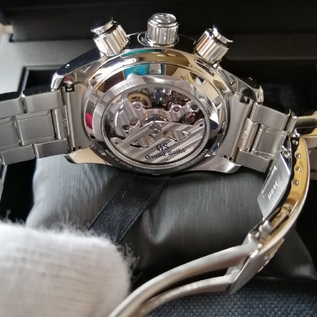 Grand Seiko(グランドセイコー)のグランドセイコースプリングドライブクロノグラフSBGC201 masa様専用 メンズの時計(腕時計(アナログ))の商品写真