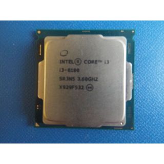 CPU　Intel Core i3-8100　正常動作品 ③