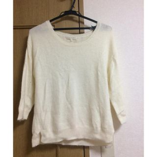 プロポーションボディドレッシング(PROPORTION BODY DRESSING)のプロポ♡アンゴラホワイトニット(ニット/セーター)