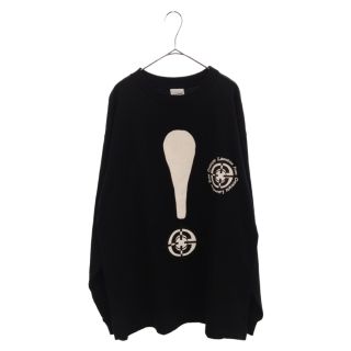 レディメイド(LADY MADE)のREADY MADE レディメイド 22SS RE-CO-BK-00-00-203 TARGET LS TEE / BLK ターゲット L/S 長袖Tシャツ ロングスリーブ ロンT ブラック(Tシャツ/カットソー(七分/長袖))