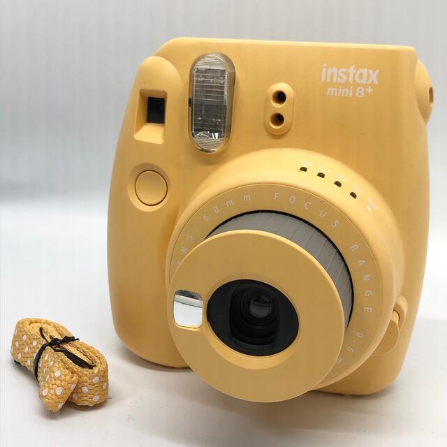 富士フイルム(フジフイルム)のFUJIFILM インスタントカメラ チェキ instax mini8プラス スマホ/家電/カメラのカメラ(フィルムカメラ)の商品写真