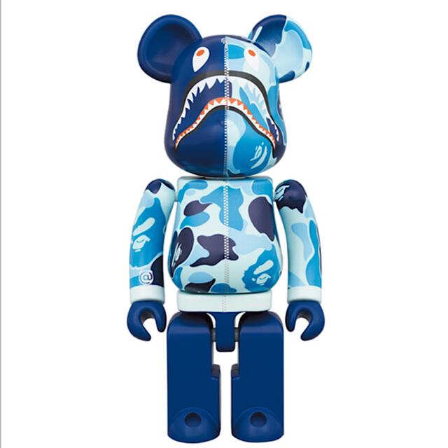 超合金 BE@RBRICK BAPE ABC CAMO SHARK BLUE