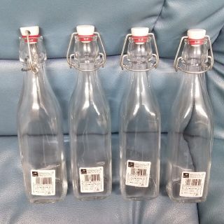 ボルミオリロッコ(Bormioli Rocco)の【未使用】 ボルミオリ・ロッコ スイング ボトル 0.5L 4個(容器)