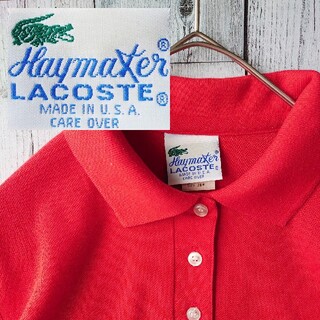 ラコステ(LACOSTE)の【超希少】Haymaker LACOSTE 70年代 USA製 ヴィンテージ(ポロシャツ)