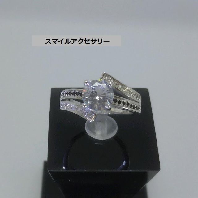 【新品】✨リング　サイズ14号　 スピネルラインデザイン　 指輪 レディースのアクセサリー(リング(指輪))の商品写真