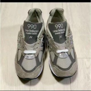 ニューバランス(New Balance)のM990 GY2 グレー 23.5cm US5.5 ニューバランス v2(スニーカー)