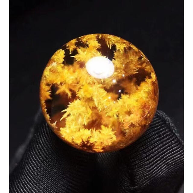 ⭐︎【天然】ゴールド ルチル クオーツ 丸玉 19mm | accentdental.com.au