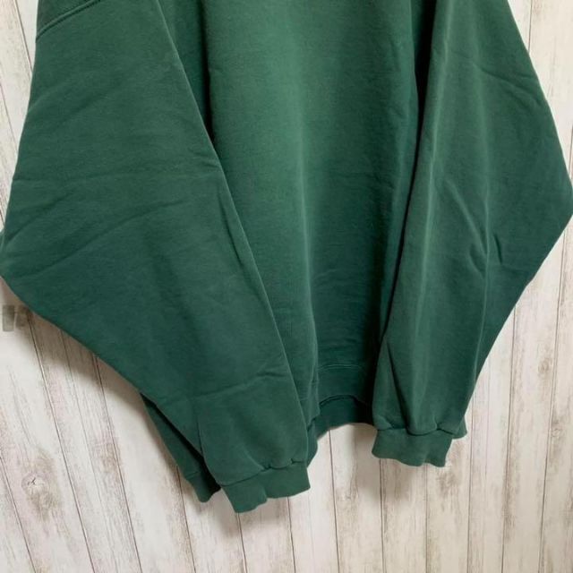 購入ネット 【激レア】 90s USA製 ナイキ ビンテージ 人気色 刺繍 スウェット 緑