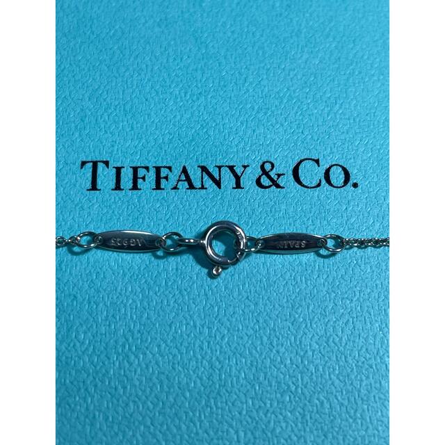Tiffany ティファニー ネックレス　バイザヤード　アクアマリン　ag925 2
