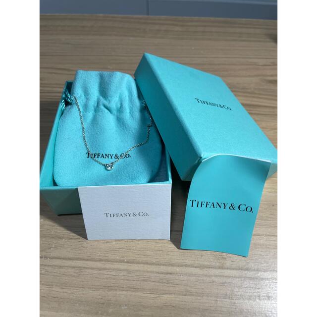 Tiffany ティファニー ネックレス　バイザヤード　アクアマリン　ag925 4