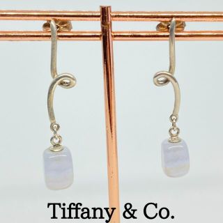 ティファニー(Tiffany & Co.)のティファニー  ブルーレースアゲート ピアス(ピアス)