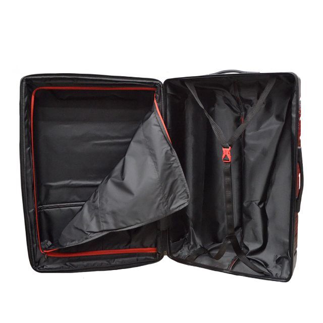 キャリーケース 黒 Mサイズ 新品 拡張機能付き 軽量 ダイヤル レディースのバッグ(スーツケース/キャリーバッグ)の商品写真
