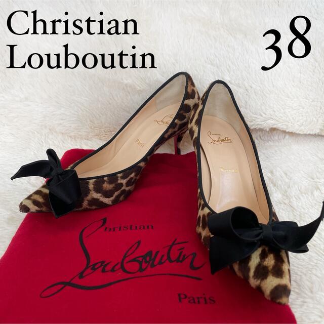 Christian Louboutin ヒョウ柄 パンプス