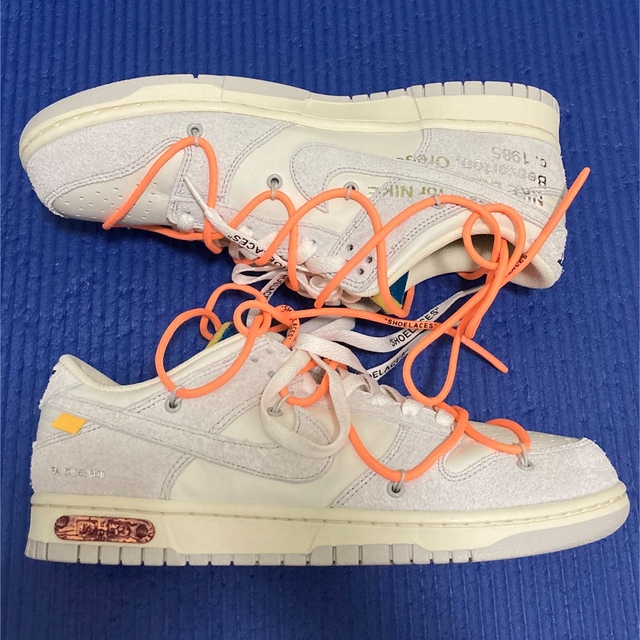 27.5 OFF-WHITE × NIKE DUNK 1 OF 50 "19" 1