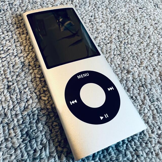 iPod(アイポッド)のAPPLE iPod nano 16GB2008 MB903J/A シルバー スマホ/家電/カメラのオーディオ機器(ポータブルプレーヤー)の商品写真