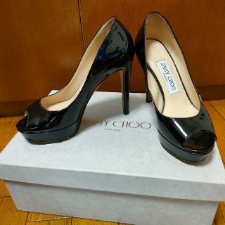 JIMMY CHOO ピンヒール黒